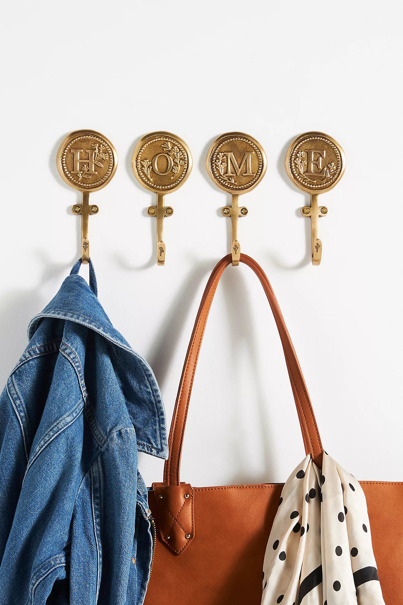 Louisa Monogram Hook | Anthropologie (US)