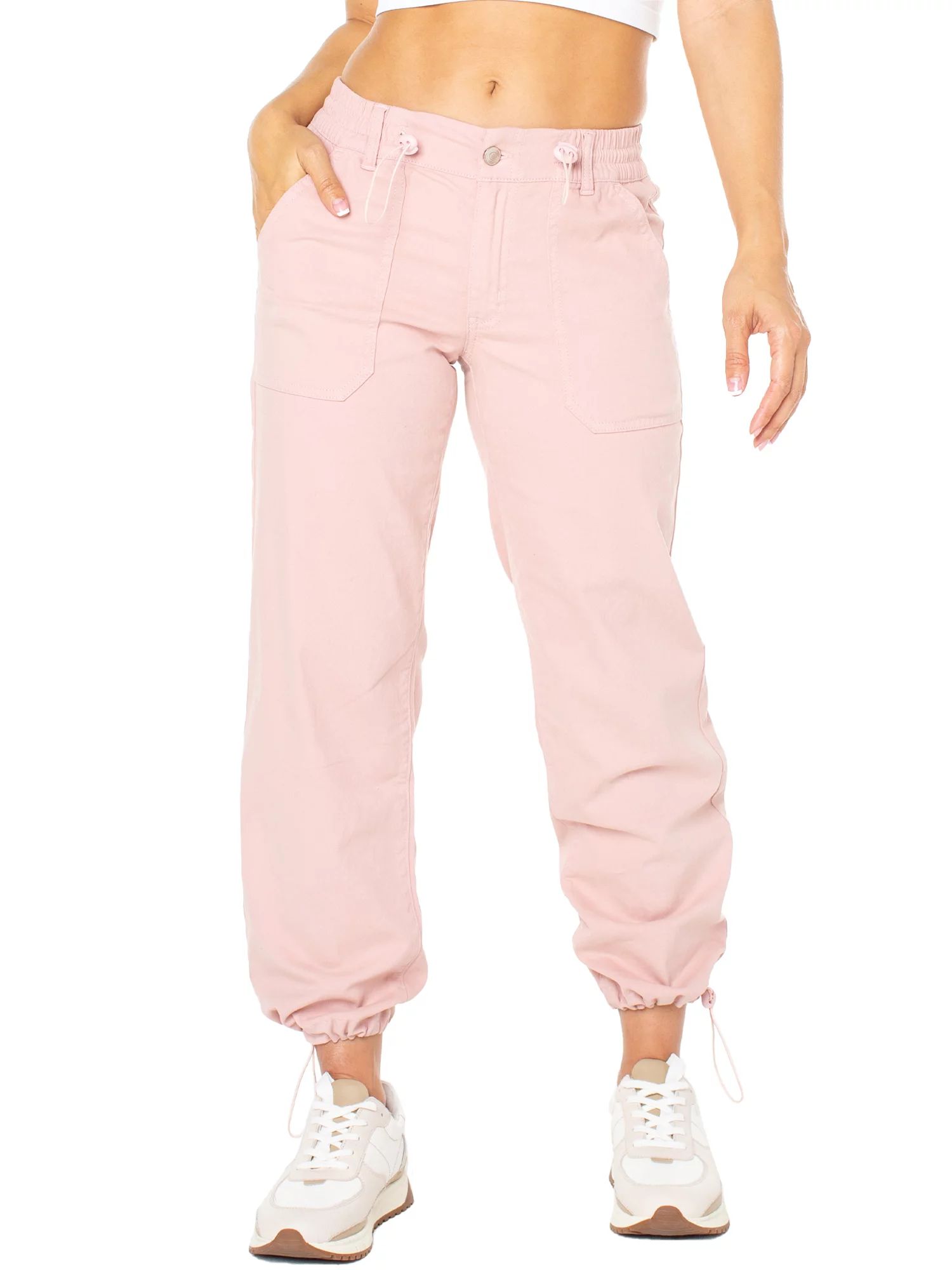 Celebrity Pink Juniors’ Cargo Jogger Pants, Sizes XS-XXXL | Walmart (US)