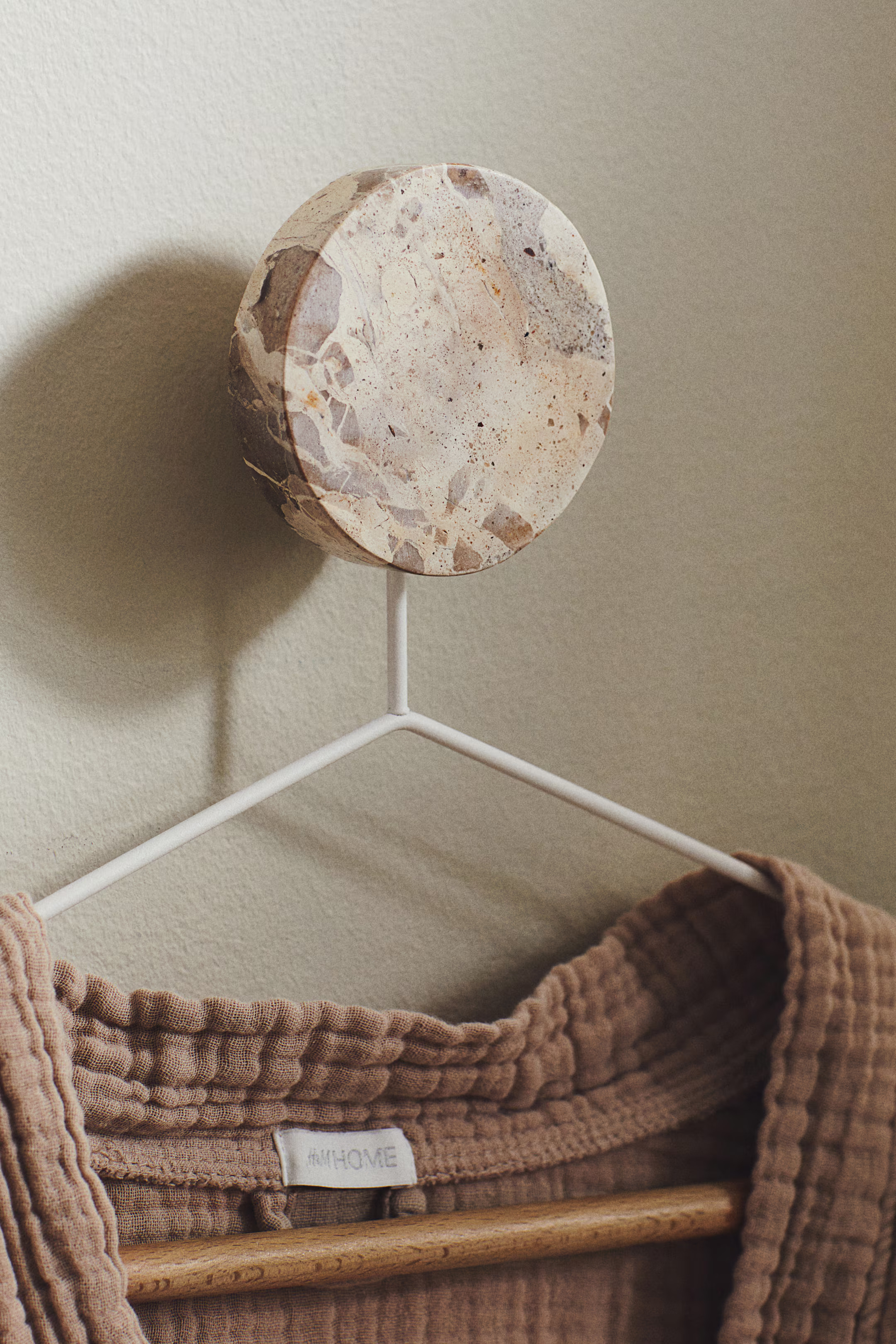 Marble Wall Hook - Dark brown - Home All | H&M US | H&M (US + CA)