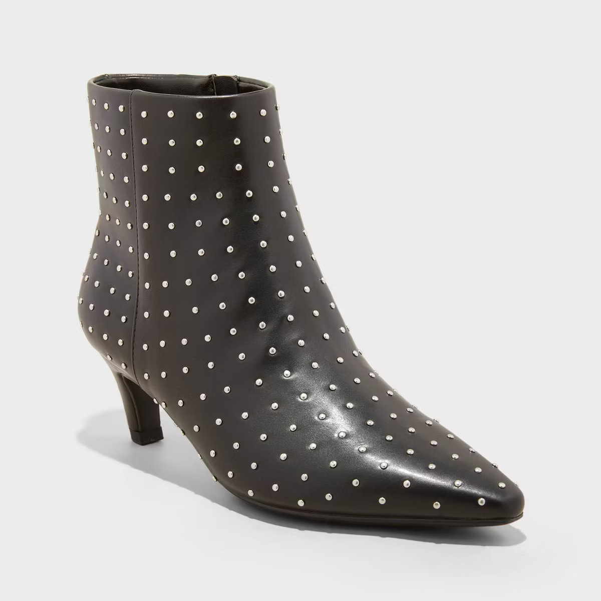 Women's Taylor Jet Studded Kitten Heel Ankle Boots with Memory Foam Insole - Universal Thread™ ... | Target