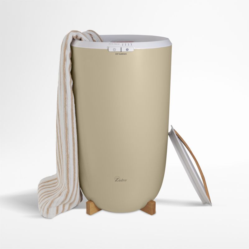 Zadro Electric Spa Towel Warmer Bucket + Reviews | Crate & Barrel | Crate & Barrel