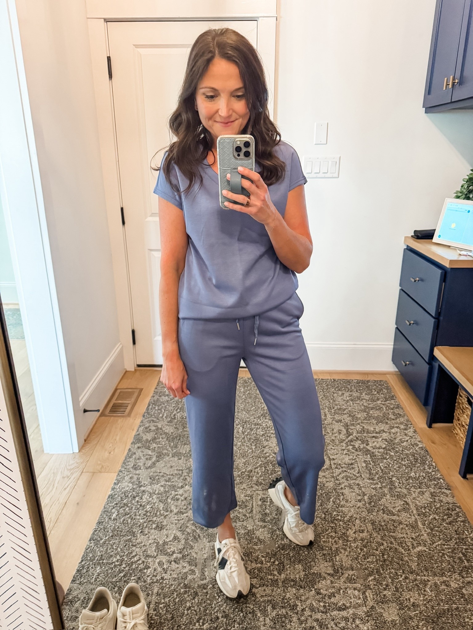 Comfy Amazon travel outfit paired with my fave sneakers for travel. 

Amazon Two Piece Set | Athleisure | Amazon 

#LTKStyleTip #LTKSaleAlert #LTKFindsUnder50
