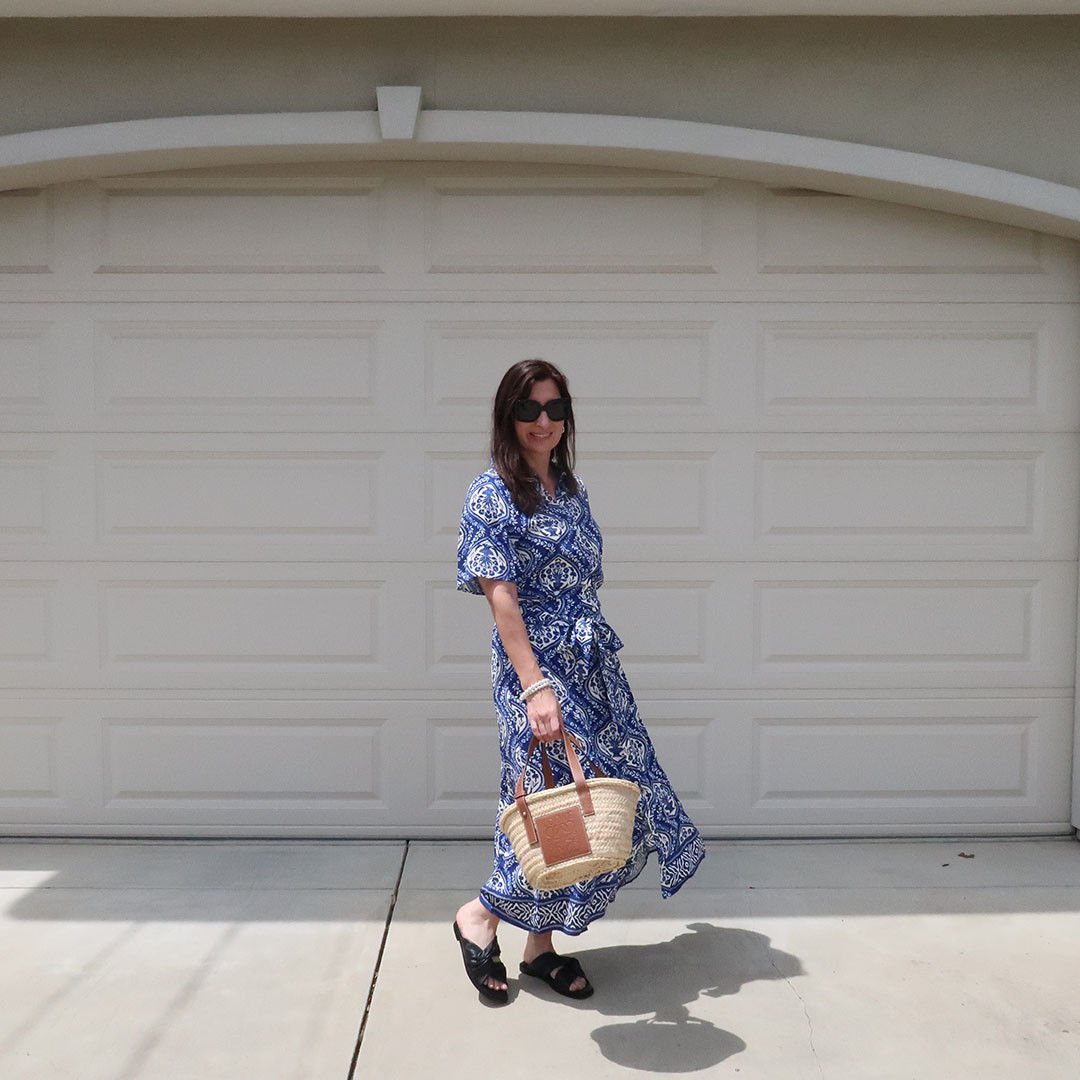 Graduation outfit ideas for mom. I plan to wear this summer dress for my son' graduation in June. I love how comfy and breezy it is, perfect for an outdoor graduation outfit. Love! 

 #LTKootd #LTKmomlife #LTKOver40