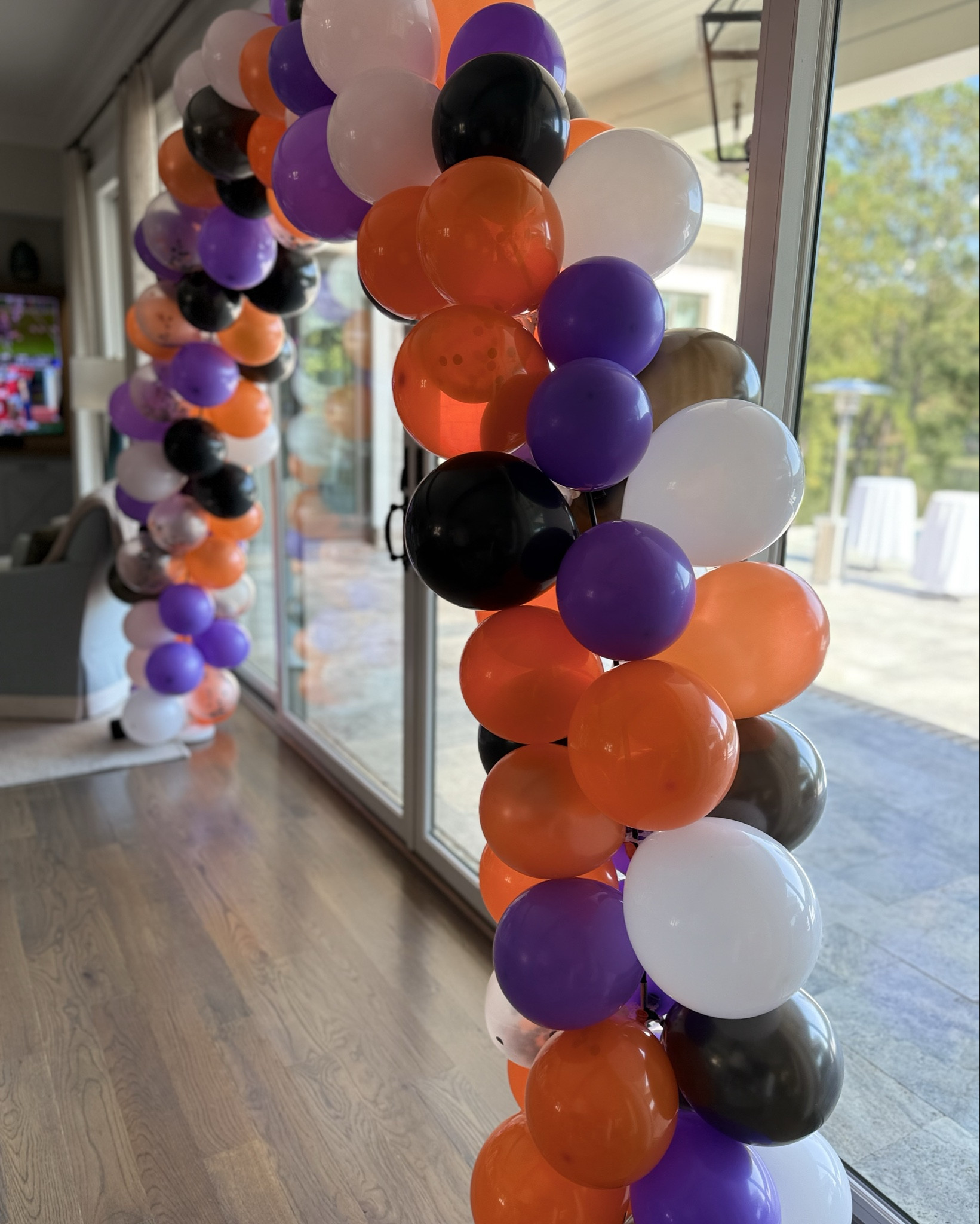 I love this Balloon arch!!   My friend uses this for every party! You can use different color balloons for different occasions! They hold it down with weights!

#LTKHalloween #LTKParties #LTKSeasonal