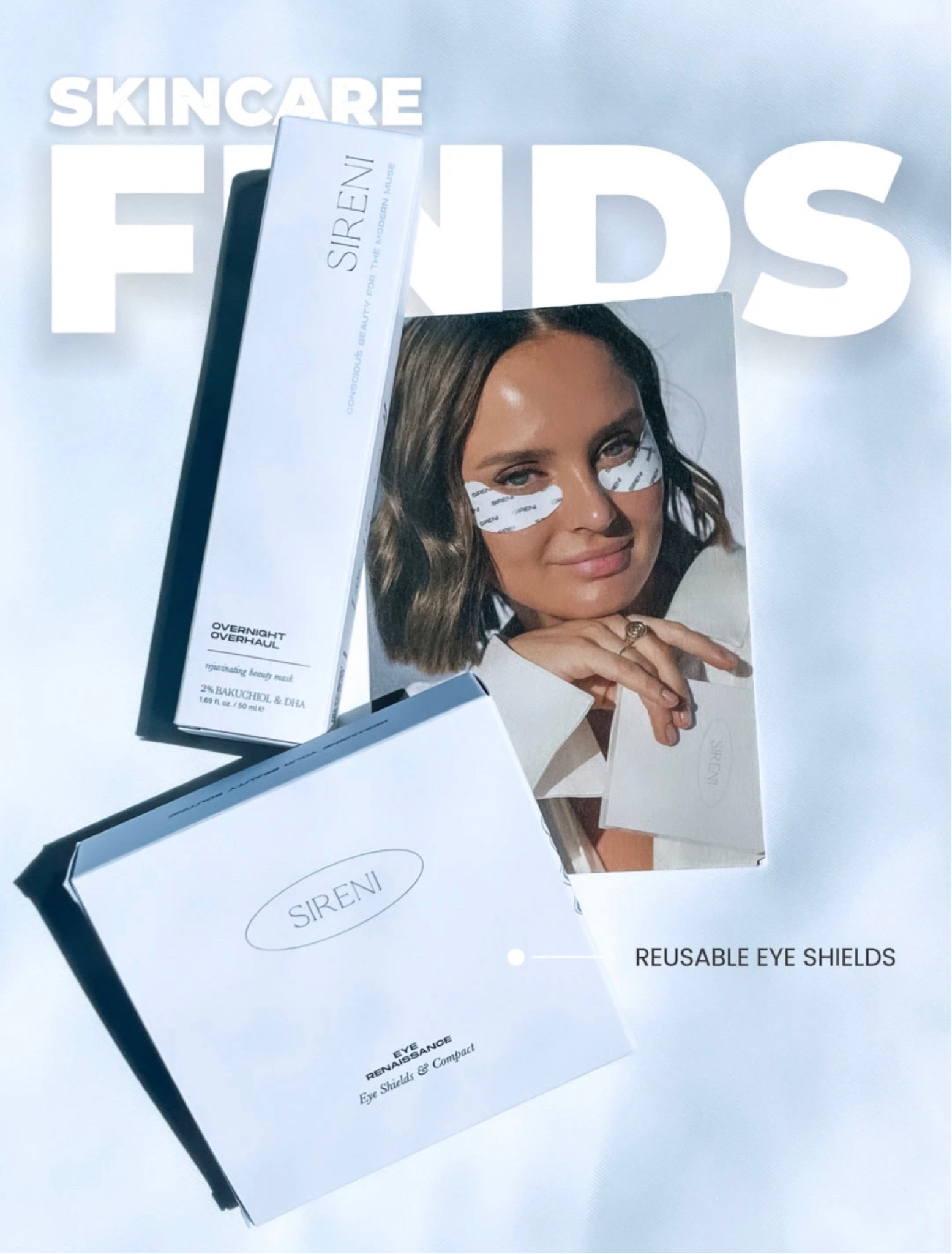 save $ use code: ARTOFBEAUTY12 for 12% off REUSABLE EYE SHILEDS , under eye patches , silicone eye patches , under eye bags , skincare must have , skincare finds , hydrating face mask , skincare 101 

#LTKFind #LTKGiftGuide #LTKbeauty