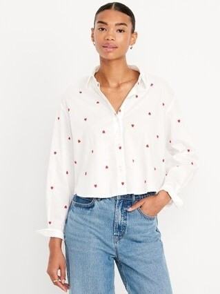 Heart button down


#LTKFindsUnder50 #LTKSeasonal