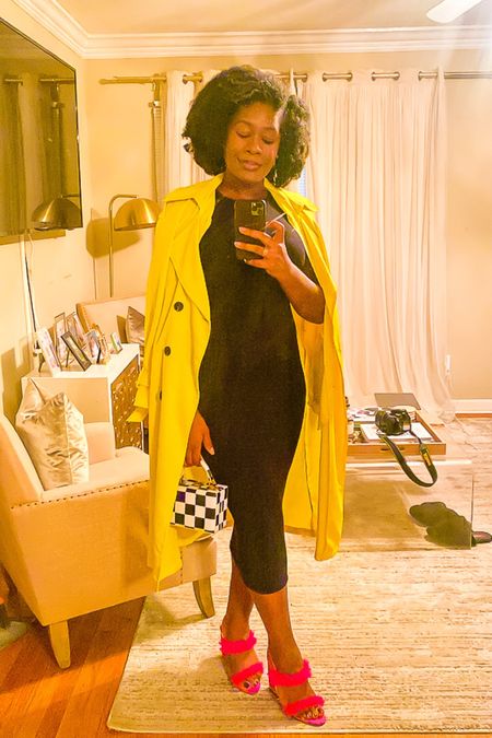 Yellow trench coat 🧥 polishes this look and is on sale + extra 30% off at checkout!

#LTKsalealert #LTKstyletip