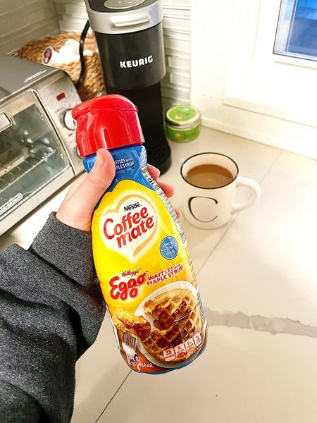 Eggo maple waffle-flavored coffee creamer by Nestle Coffee mate!!! So yummy 🤤🧇 

#LTKSeasonal #LTKhome #LTKfindsunder50