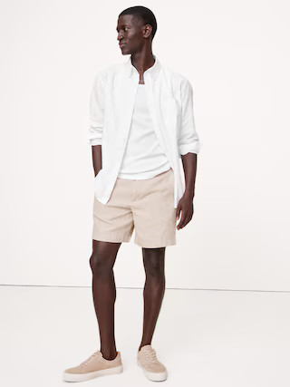 7" Linen Short | Banana Republic (US)