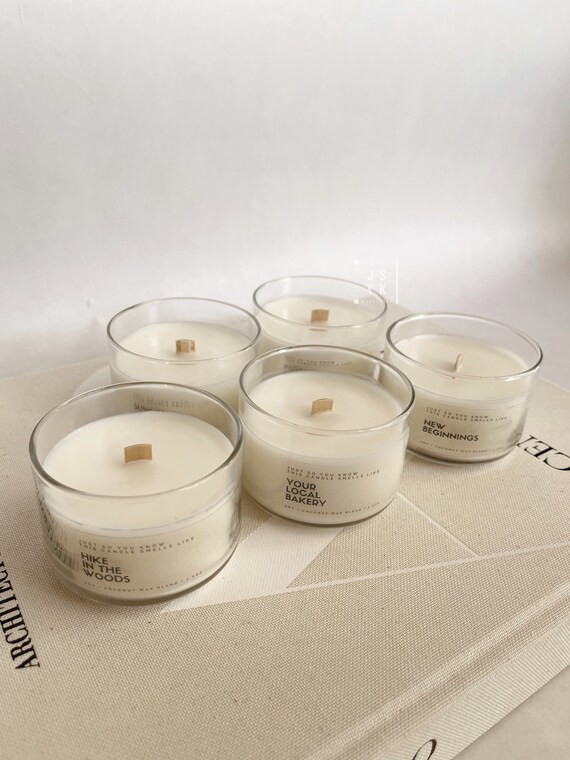 Minimalist Candle | Jar Candle | Scented Candle | Aesthetic Candle | Travel Candle | Home Decor |... | Etsy (US)