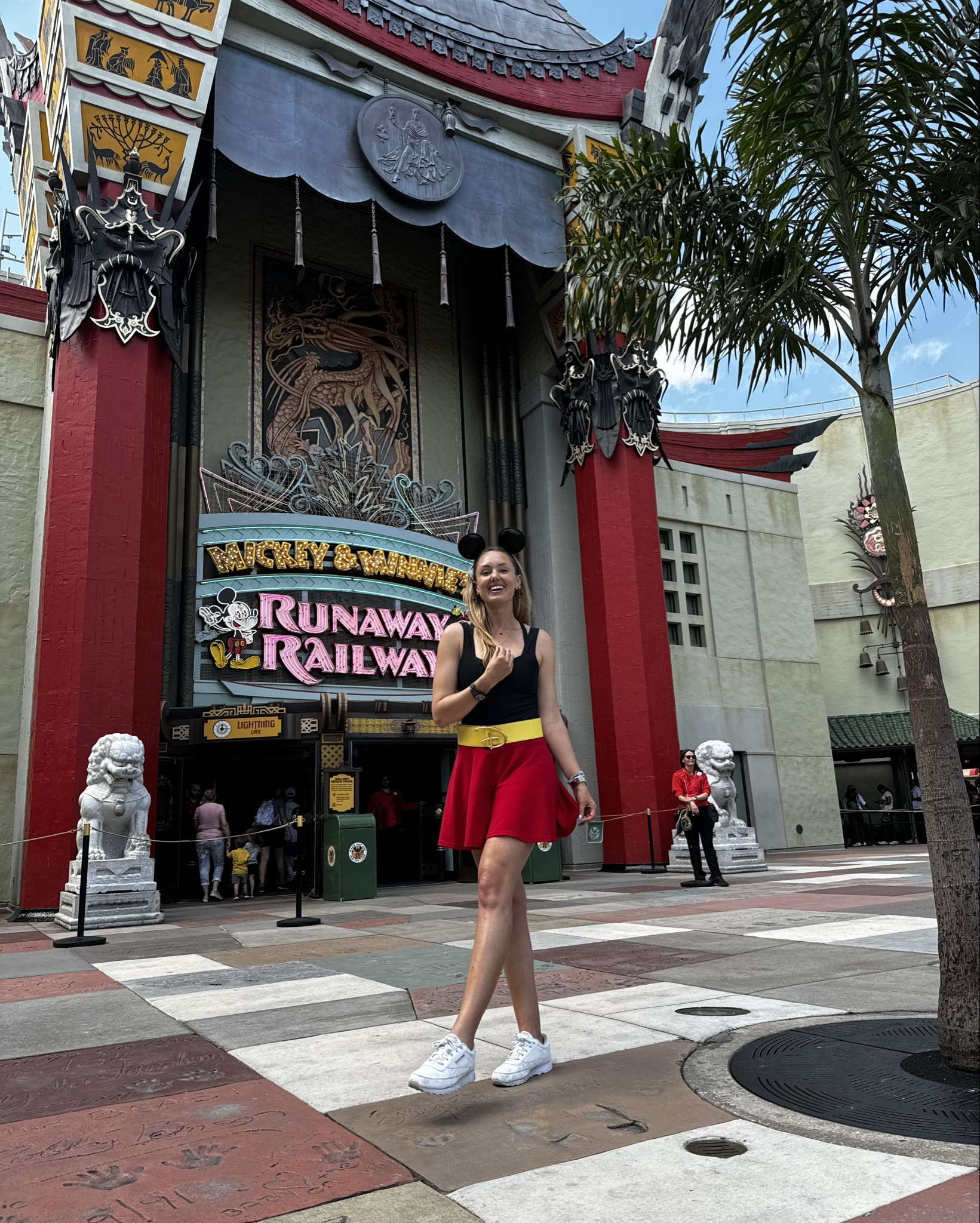 Mickey Mouse bound for Hollywood Studios! This is one of my fav fits to put together, and you know it’s comfy with the bodysuit from Parade and the skirt from Amazon (my fourth color in this skirt). Belt is from Boxlunch and it’s so perfect for the parks!

#LTKfindsunder100 #LTKActive #LTKstyletip