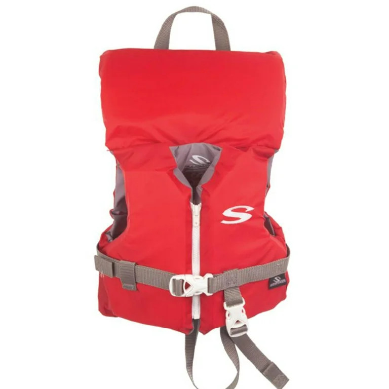 Coleman Stearns Classic Series Infant Life Jacket Vest with Rescue Handle, Red | Walmart (US)