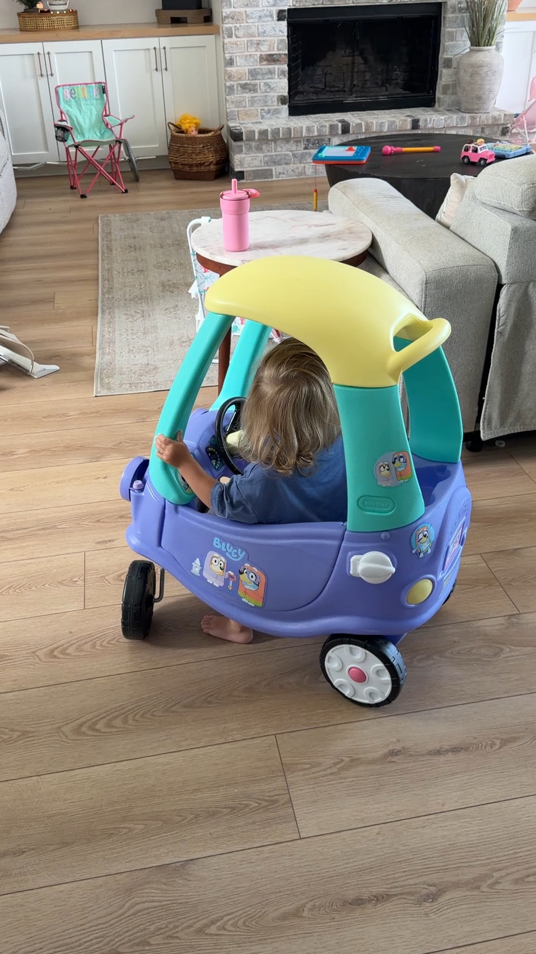 Bentlee loved her Bluey cozy coupe! Granny mobile for toddlers 😍

#LTKBaby #LTKKids