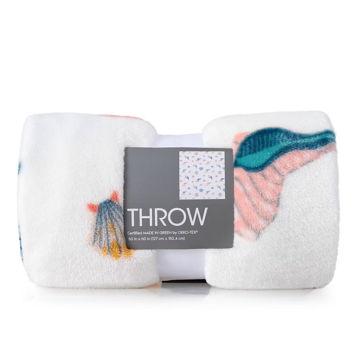 Novelty Recycled Printed Plush Throw Blanket | Target