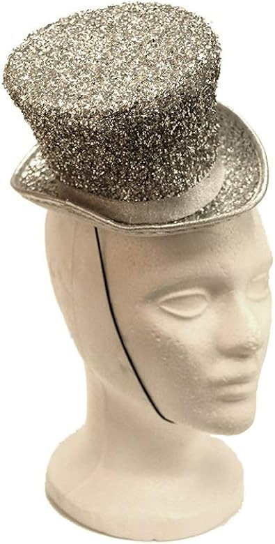 Arsimus Mardi Gras St. Patrick's Day Leprechaun Tinsel Top Hat Accessory | Amazon (US)