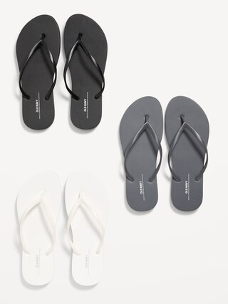 Flip-Flop Sandals 3-Pack (Partially Plant-Based) | Old Navy (US)