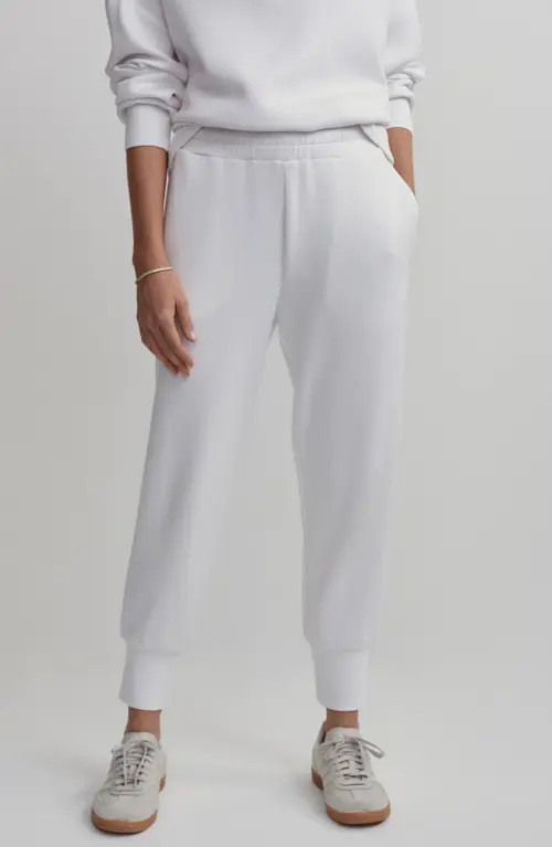 Varley The Slim Cuff 27.5-Inch Pants in White at Nordstrom, Size Medium | Nordstrom