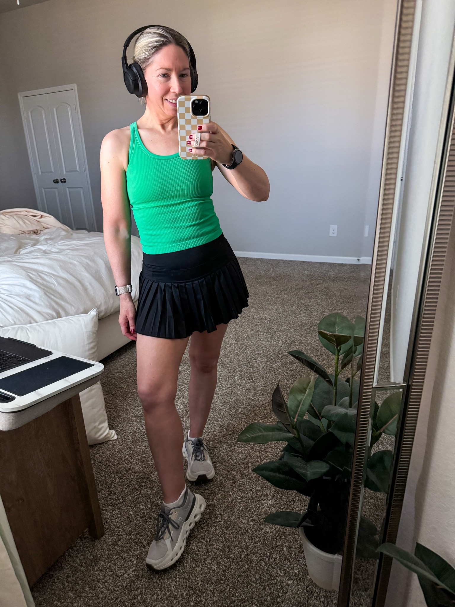 Workout outfit / tennis outfit 

Tank size small
Skirt size XS


#ltkseasonal #ltkover40 #ltkshoecrush 
#ltksalealert

#LTKActive #LTKSeasonal #LTKPetite