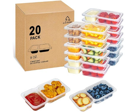 9 OZ Reusable Snack Containers with Lids  

 #LTKHome #LTKFindsUnder50