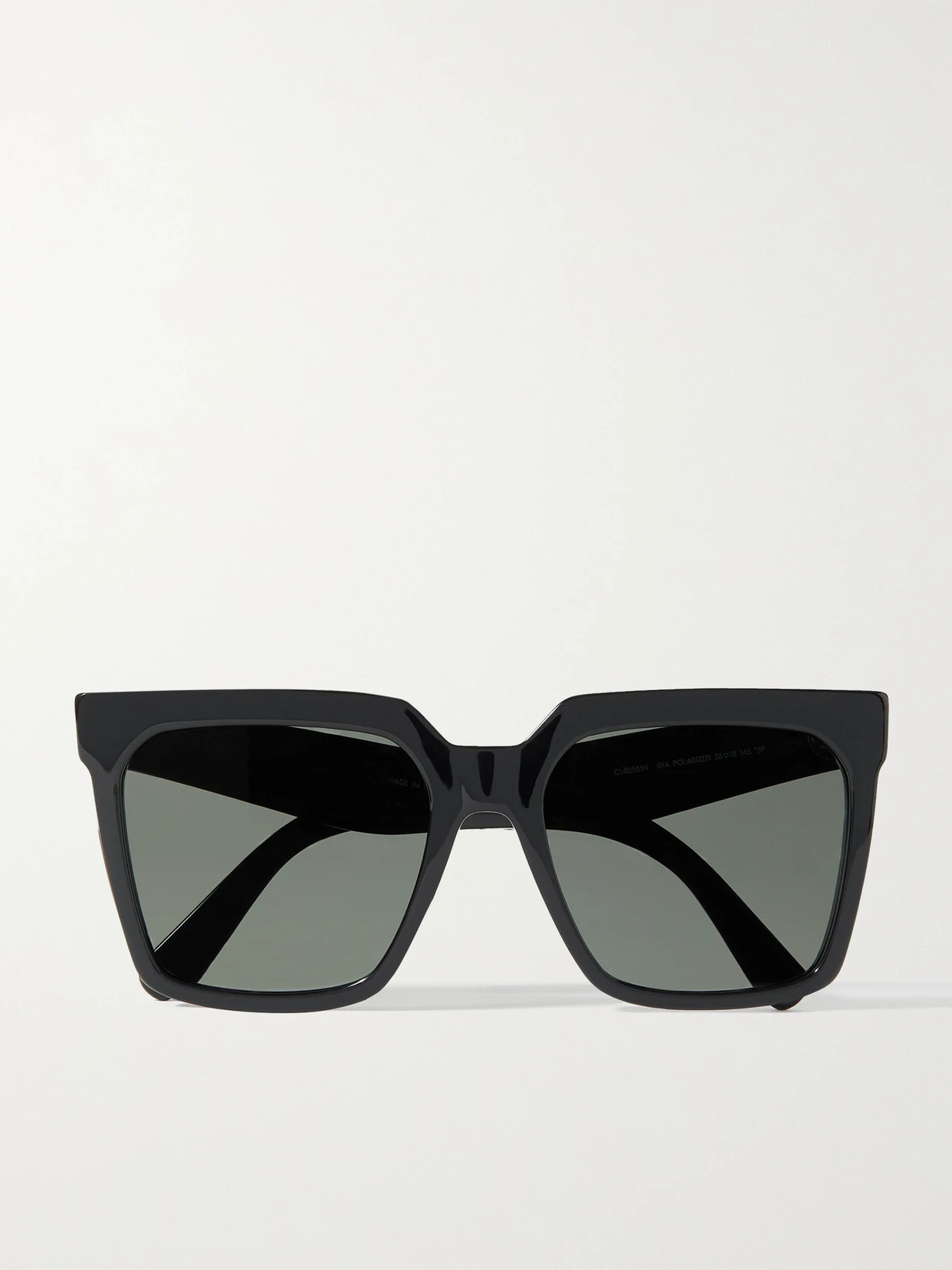 CELINE Eyewear - Oversized Square-frame Acetate Sunglasses - Black | NET-A-PORTER (US)