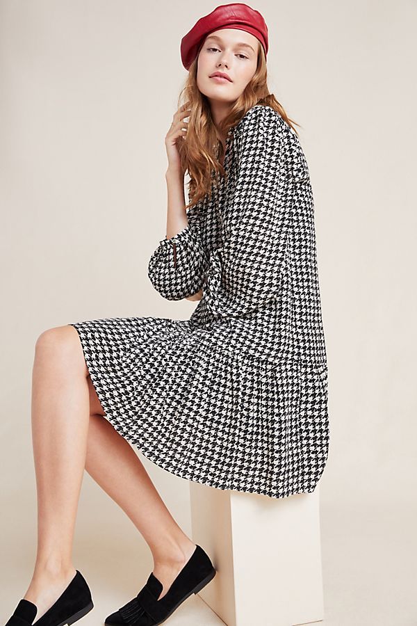 Sterling Houndstooth Tunic | Anthropologie (US)