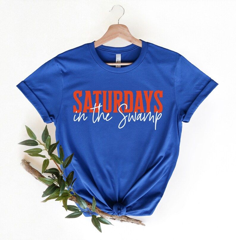 Saturdays in the Swamp Shirt Florida Football Shirt Tailgate - Etsy | Etsy (US)