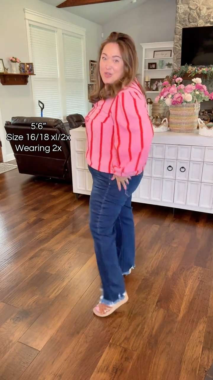 Kennedy Risen Jeans - Dark Wash, Spring and Summer Outfit for Women, Plus Size 2026 

 #LTKootd #LTKMidsize #LTKPlusSize