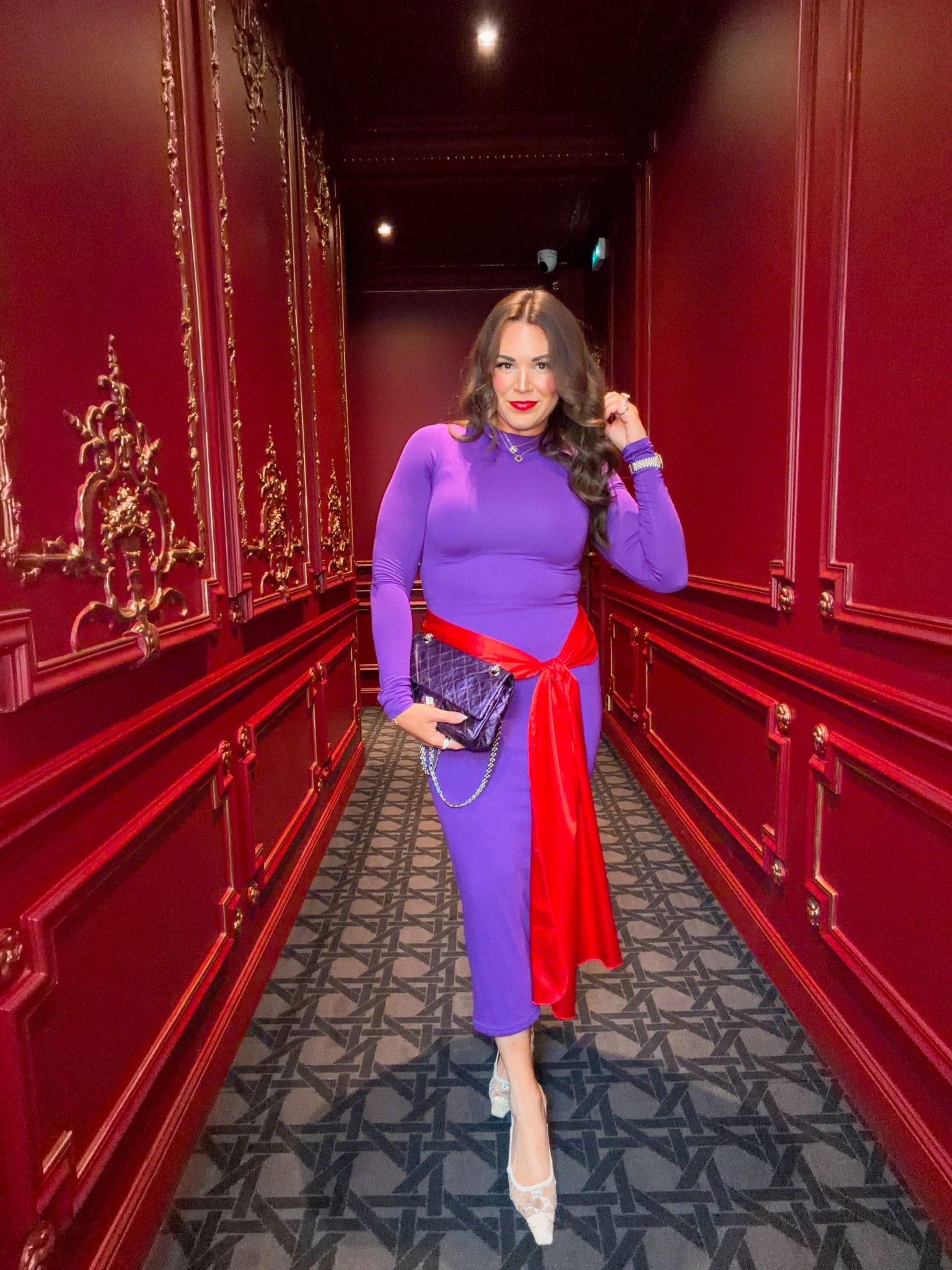 curvy midsize purple look for dinner in Paris! wearing size medium in dress (it’s tight! bodycon!) and under $100 💜❤️

#LTKSeasonal #LTKMidsize #LTKTravel