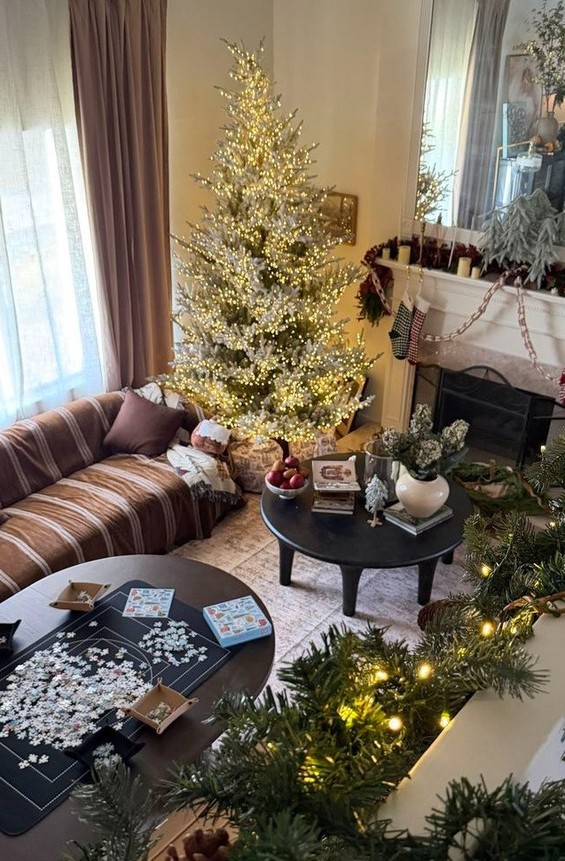 game night just got a little cozier!  🧩🤎 

 #LTKdayinmylife #LTKHome #LTKKids