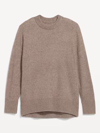 SoSoft Crew-Neck Tunic Sweater | Old Navy (US)