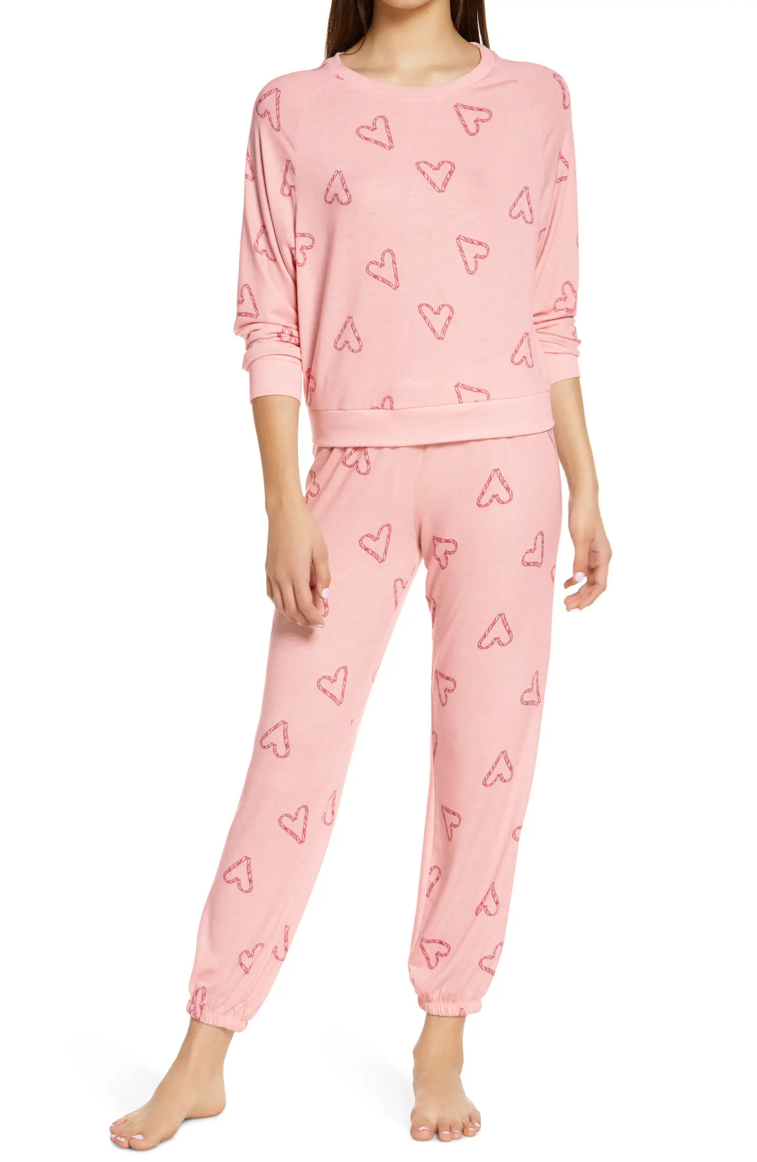 Star Seeker Brushed Jersey Pajamas | Nordstrom