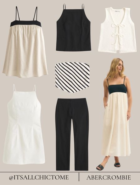 This new drop from Abercrombie is absolutely everything!! So chic it’s giving European summer. Lots of linen! All 15% off right now and selling out QUICK!

#LTKSaleAlert #LTKTravel #LTKFindsUnder100