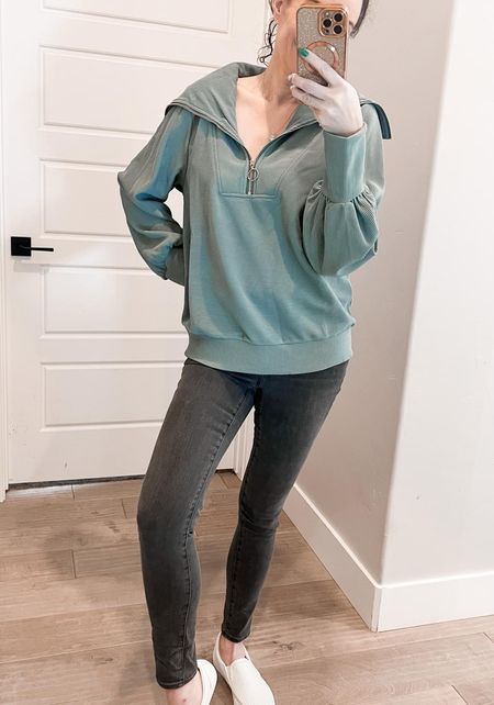 🔥💥Varley Style with the Varley Price? NOT HERE!💥🔥

Meet your dream come true - the same LUXE LOOK without the luxe price tag! Check out our style queen, Randi, slaying a Varley-inspired look with this fabulous Women's Oversized Half Zip Pullover Sweatshirt Hoodie Quarter Zip Tops! 😍

Unleash your inner fashionista just like Randi in this trendy pullover that’s perfect for fall, and is just as comfy as it looks, 🍁🧡 She vouches for it, and so will you!

💰Now, hold your breath – we're turning the impossible into reality. The original Varley vibe that typically retails for a whopping $158 just got a facelift to a jaw-dropping $24.49! YES, you heard that right! Embrace the same aesthetic and style for less! This is not just a deal, it's a steal! 🤯🎉

Don't believe us? Your own eyes won't deceive you! Click here to witness this trend-setting miracle - a Prime Big Deal that saves you 51%!!

Hurry, don't miss out! Varley vibes at a vaulted value - Click here to rock the look and rule the streets just like Randi! 💃💖

#LTKxPrime #LTKsalealert #LTKfindsunder50