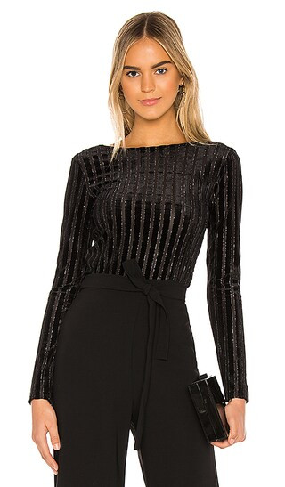 Phyllis Bodysuit in Black | Revolve Clothing (Global)