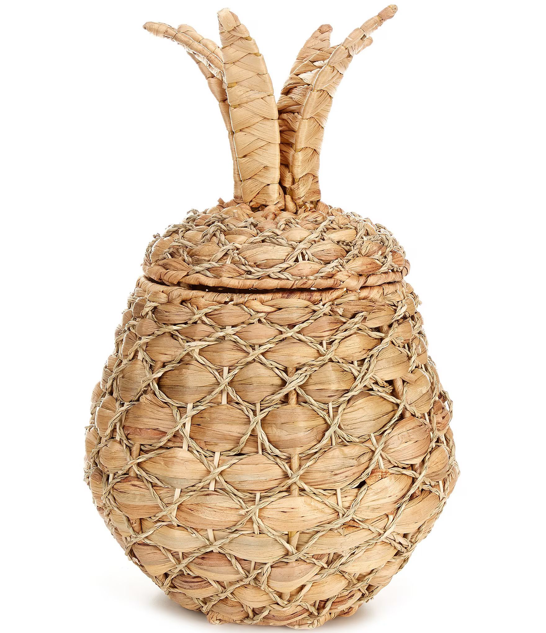 Pineapple Storage Basket Decor | Dillard's
