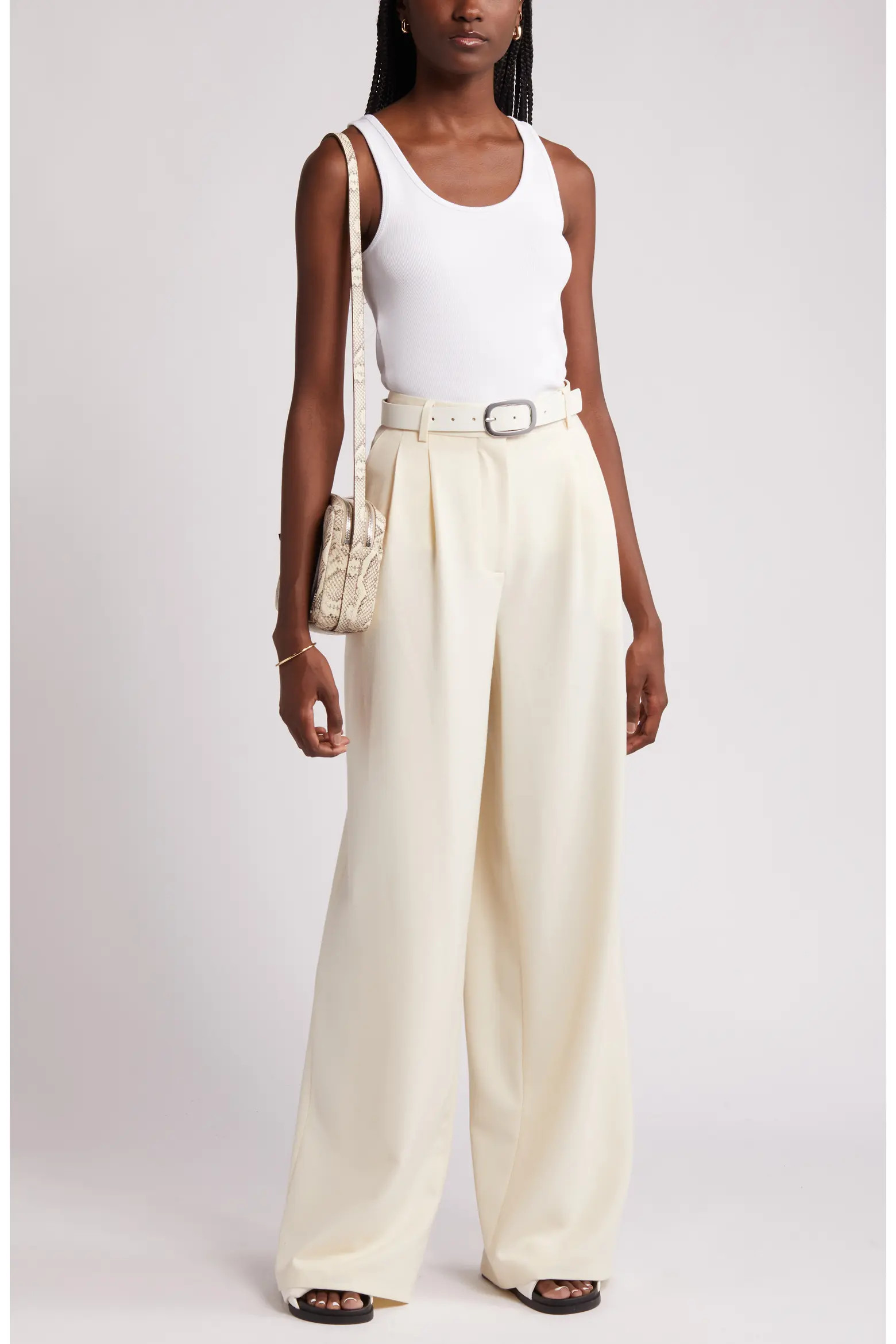Rib Scoop Neck Cotton Tank (Women) | Nordstrom | Nordstrom
