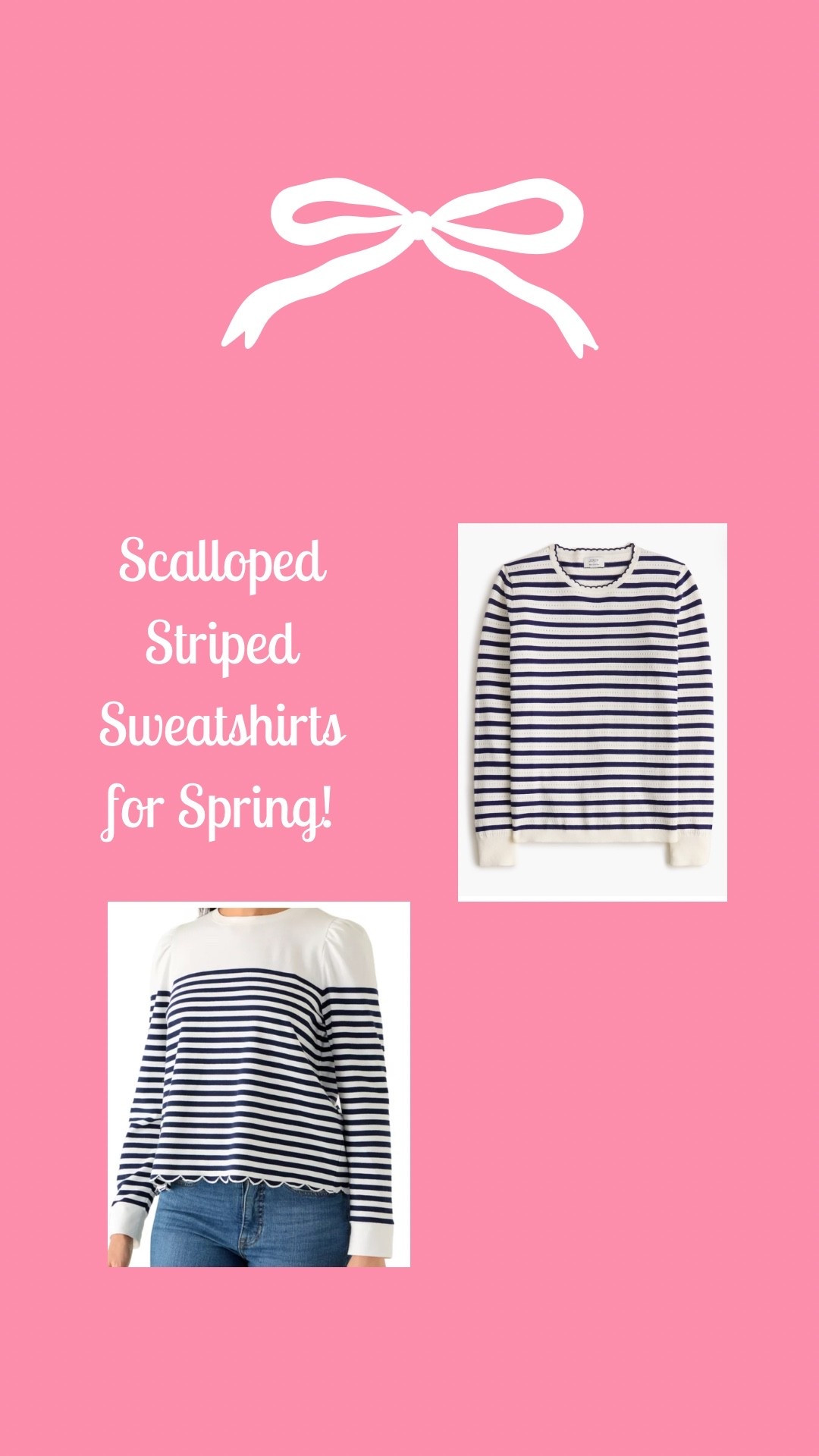The cutest scalloped sweatshirts for Spring!!

#LTKSeasonal #LTKPetite #LTKMidsize