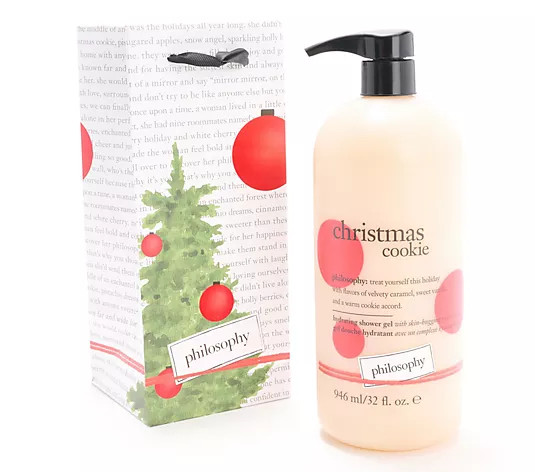 philosophy once upon a holiday shower gel 32oz w/ giftbag - QVC.com | QVC