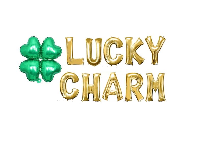 Lucky Charm Party Decoration Lucky Charm Birthday Theme St | Etsy | Etsy (US)