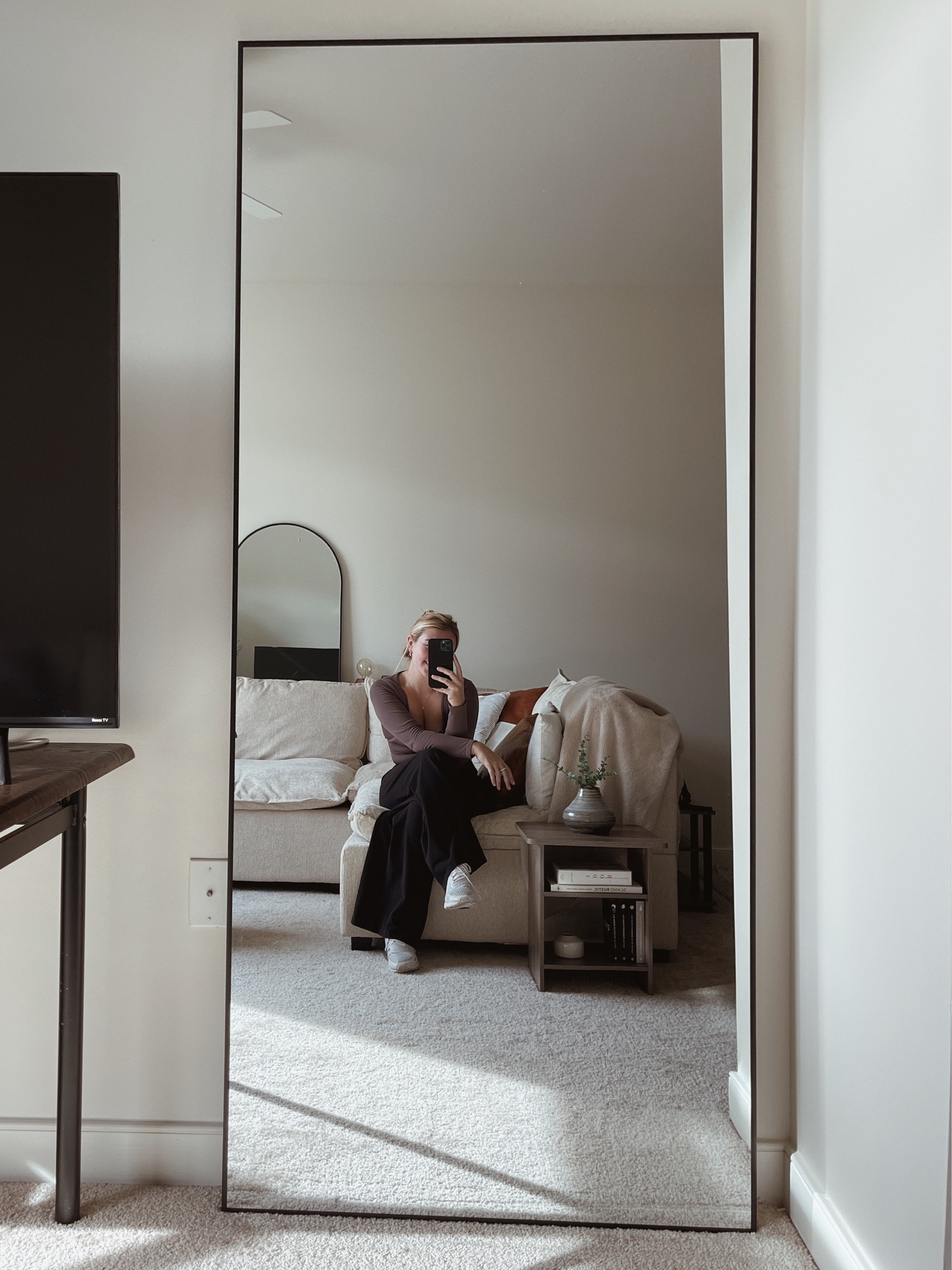 ASO: Tiktok & IG Story
Walmart mirror is $130 off right now 🫢 size 76” x 34"

#LTKCyberWeek #LTKstyletip #LTKhome