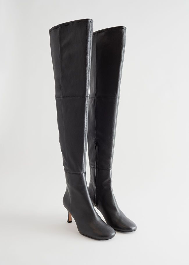 Over Knee Leather Boots | & Other Stories US