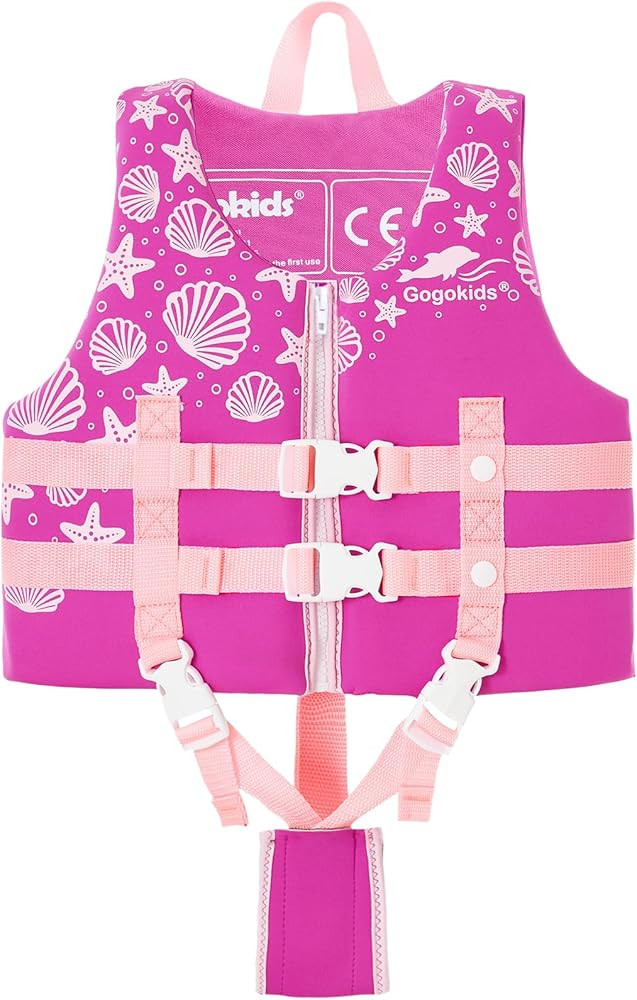 Gogokids Toddler Swim Vest, Kids Floaties \u2013 Boys & Girls Buoyancy Jacket for Pool & Beach, F... | Amazon (US)