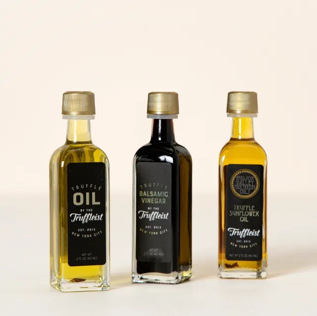 Truffle Trio Oils & Balsamic Set | UncommonGoods