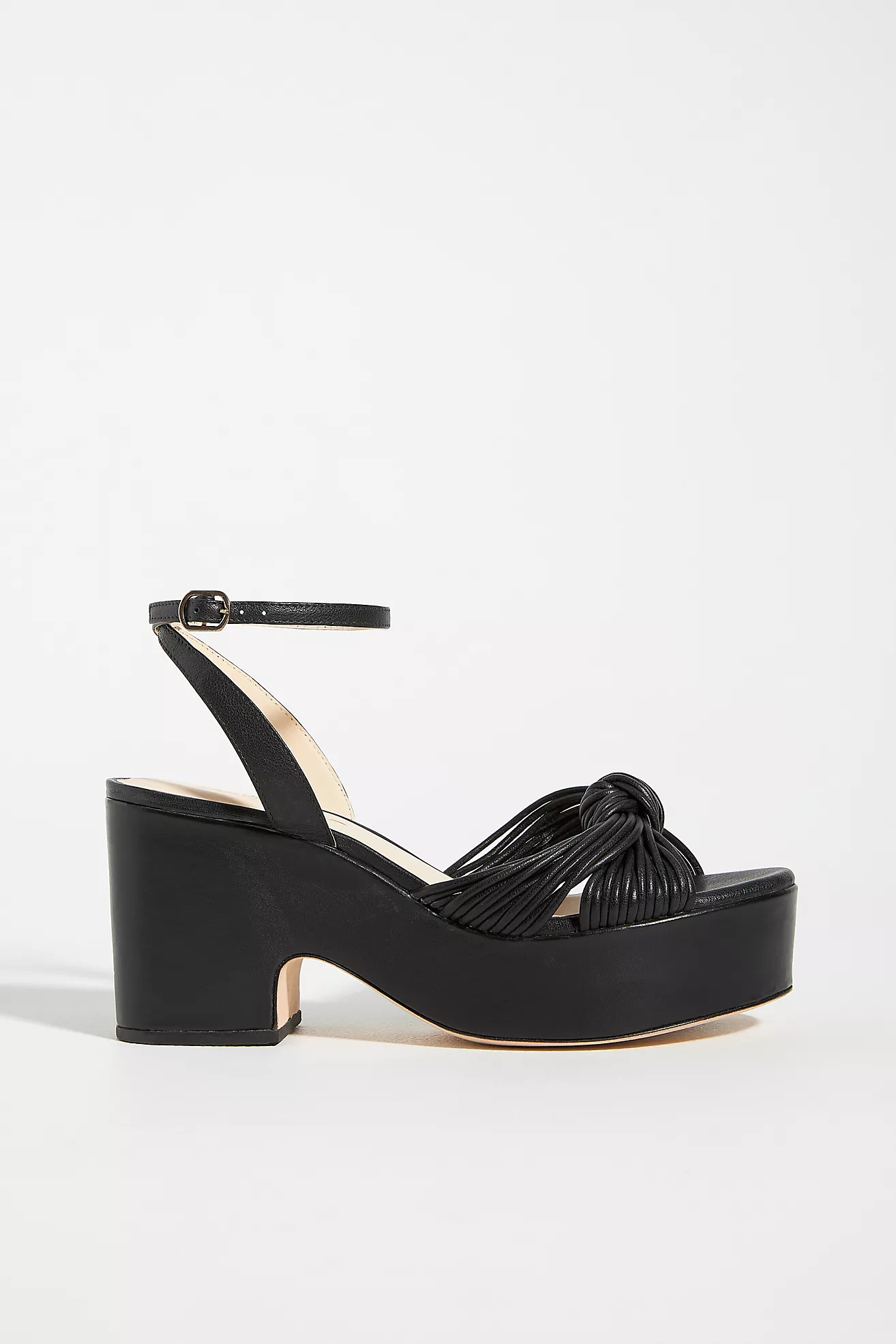 Guilhermina Knotted Platform Heels | Anthropologie (US)