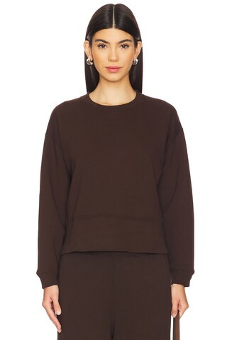 The Great The League Sweatshirt in Driftwood from Revolve.com | Revolve Clothing (Global)