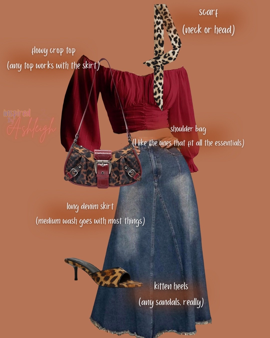 Someone said denim skirts were ugly recently, but I love them.

#LTKootd