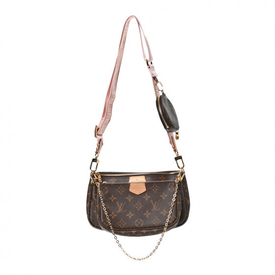 LOUIS VUITTON Monogram Multi Pochette Accessories Rose Clair | Fashionphile