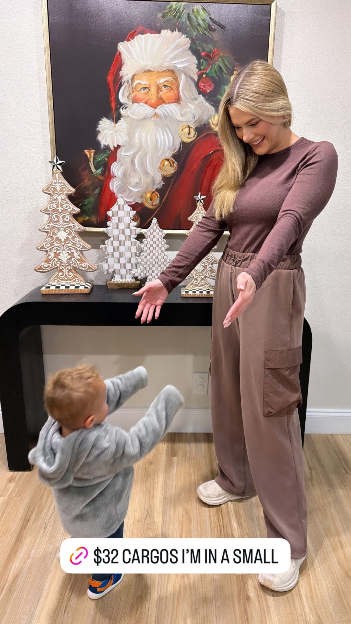 I’m wearing a small in these $32 cargo pants. MacKenzie Childs Christmas Decor. 

#LTKootd #LTKHoliday
