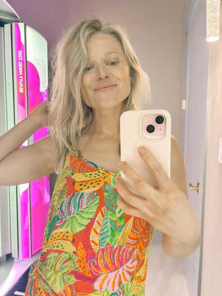 This tropical frock is one of my favorites right now. It’s light and fun! 
