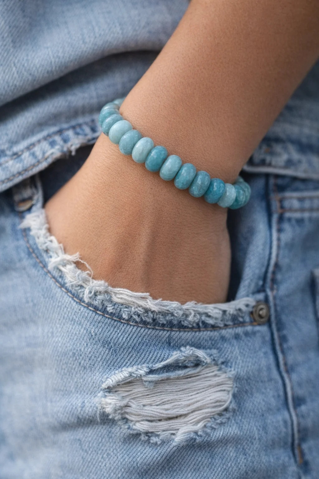 Saltwater Ocean Gemstone Bracelet | Erin McDermott Jewelry